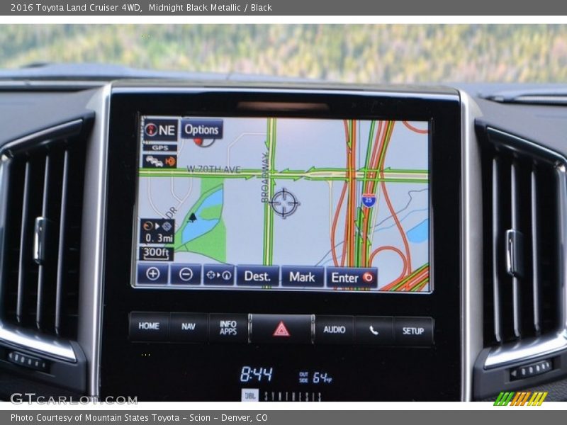 Midnight Black Metallic / Black 2016 Toyota Land Cruiser 4WD