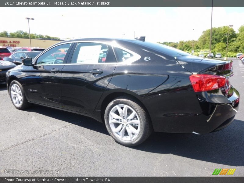 Mosaic Black Metallic / Jet Black 2017 Chevrolet Impala LT