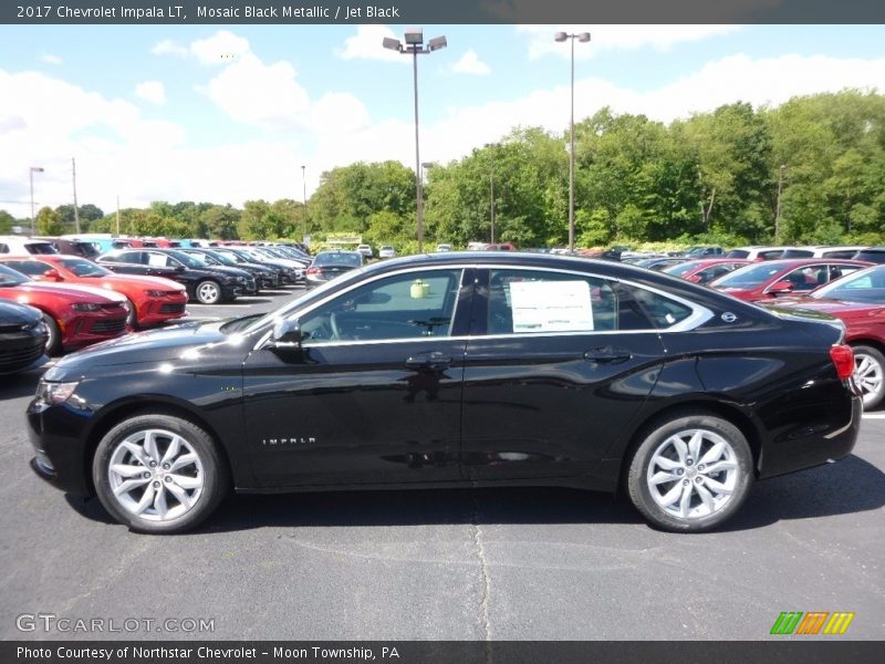 Mosaic Black Metallic / Jet Black 2017 Chevrolet Impala LT
