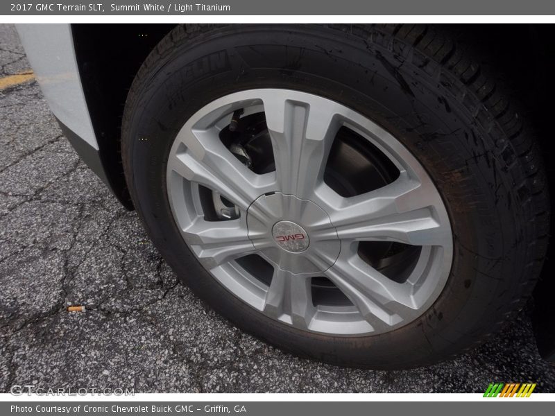 Summit White / Light Titanium 2017 GMC Terrain SLT