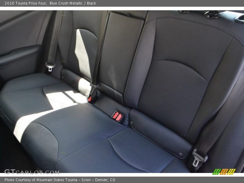 Blue Crush Metallic / Black 2016 Toyota Prius Four