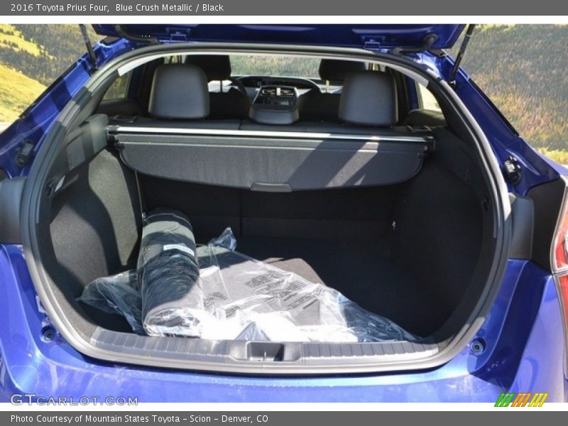Blue Crush Metallic / Black 2016 Toyota Prius Four