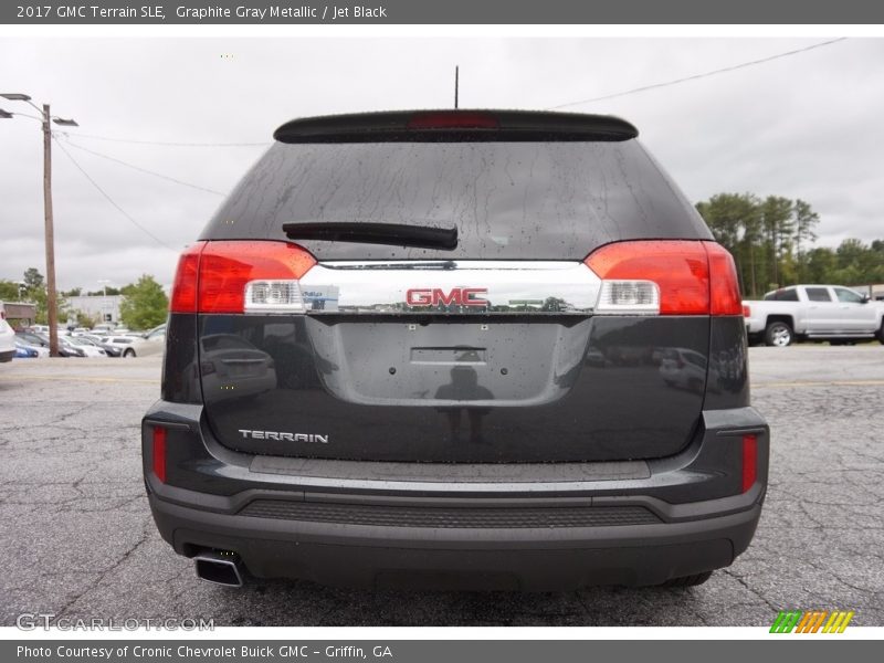 Graphite Gray Metallic / Jet Black 2017 GMC Terrain SLE
