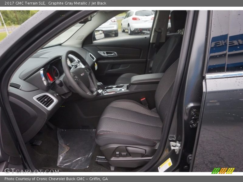 Graphite Gray Metallic / Jet Black 2017 GMC Terrain SLE