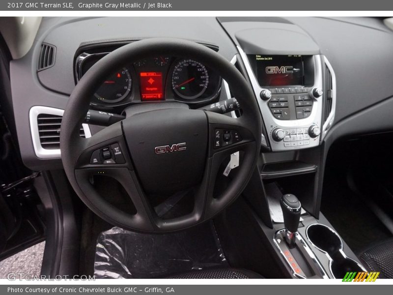 Graphite Gray Metallic / Jet Black 2017 GMC Terrain SLE