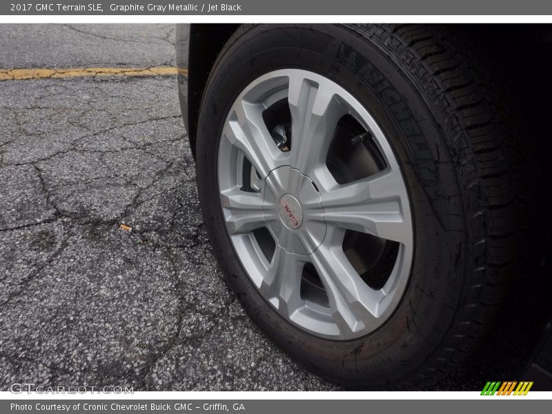 Graphite Gray Metallic / Jet Black 2017 GMC Terrain SLE