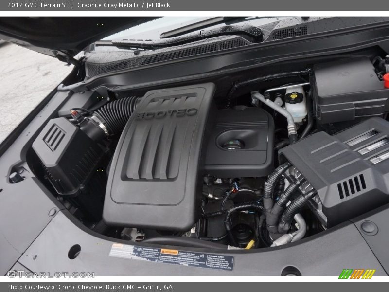 Graphite Gray Metallic / Jet Black 2017 GMC Terrain SLE