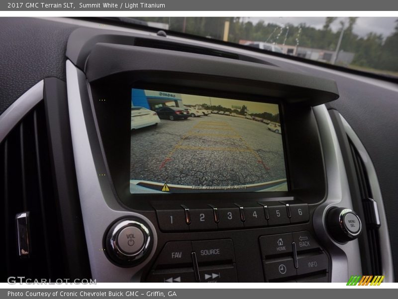 Summit White / Light Titanium 2017 GMC Terrain SLT