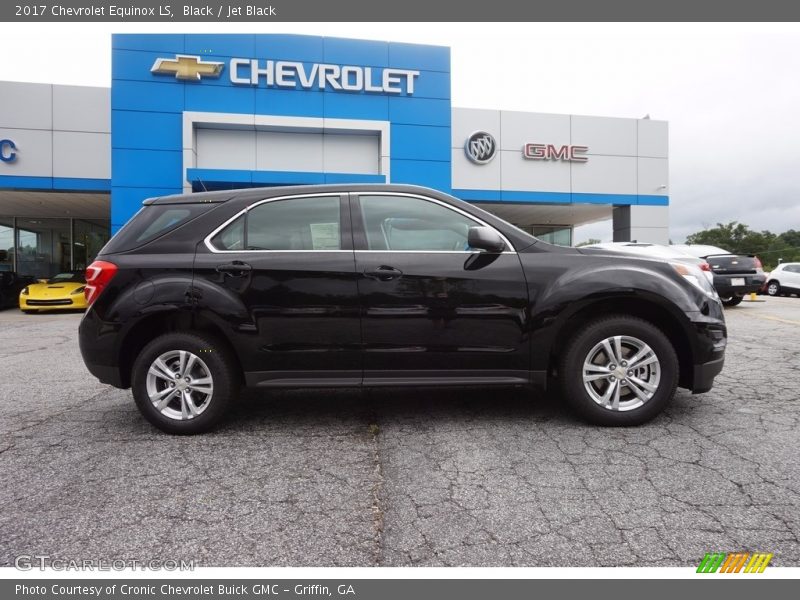 Black / Jet Black 2017 Chevrolet Equinox LS