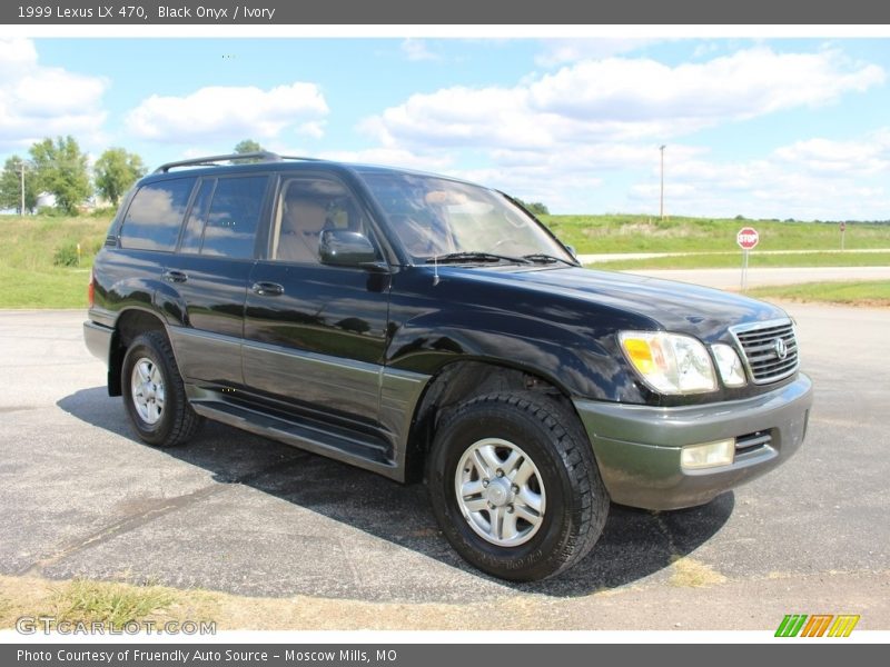 Black Onyx / Ivory 1999 Lexus LX 470