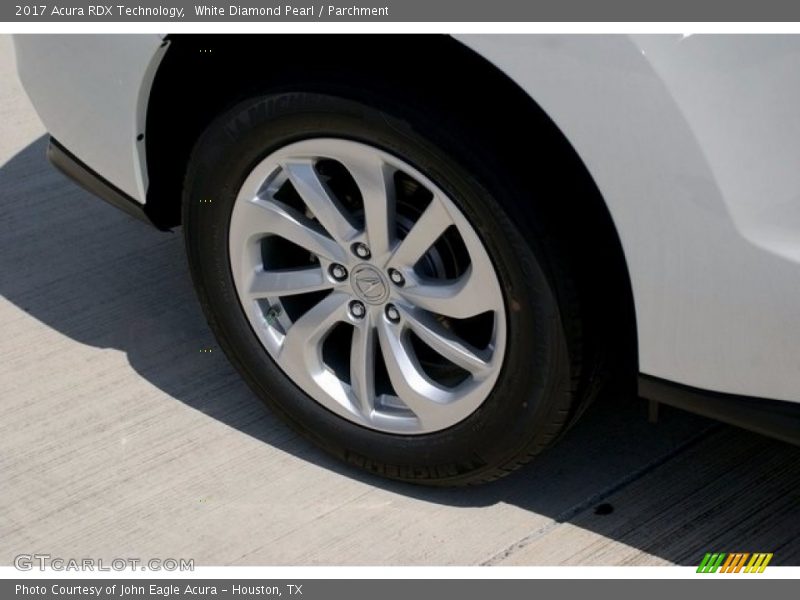 White Diamond Pearl / Parchment 2017 Acura RDX Technology