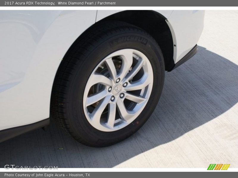 White Diamond Pearl / Parchment 2017 Acura RDX Technology