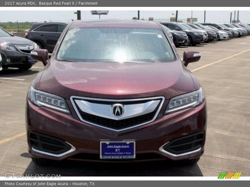 Basque Red Pearl II / Parchment 2017 Acura RDX