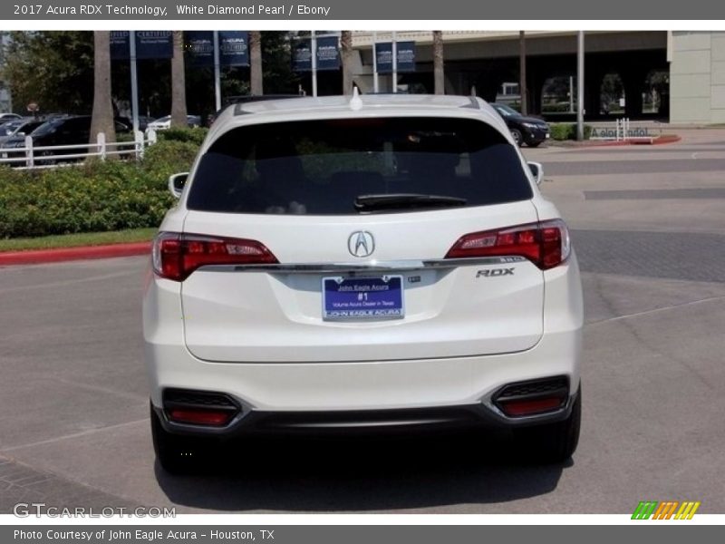 White Diamond Pearl / Ebony 2017 Acura RDX Technology