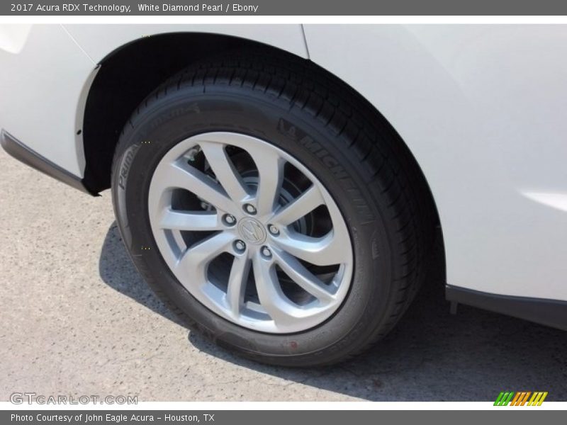 White Diamond Pearl / Ebony 2017 Acura RDX Technology