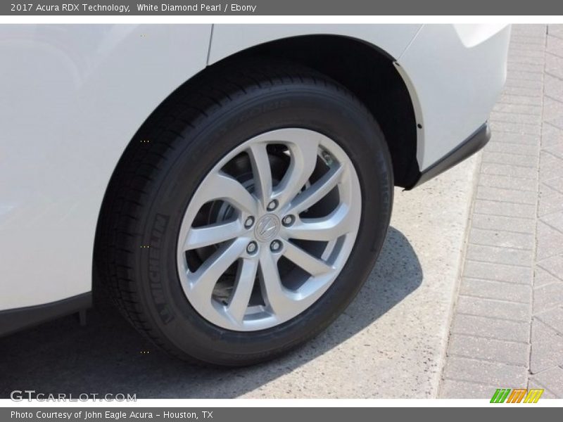 White Diamond Pearl / Ebony 2017 Acura RDX Technology