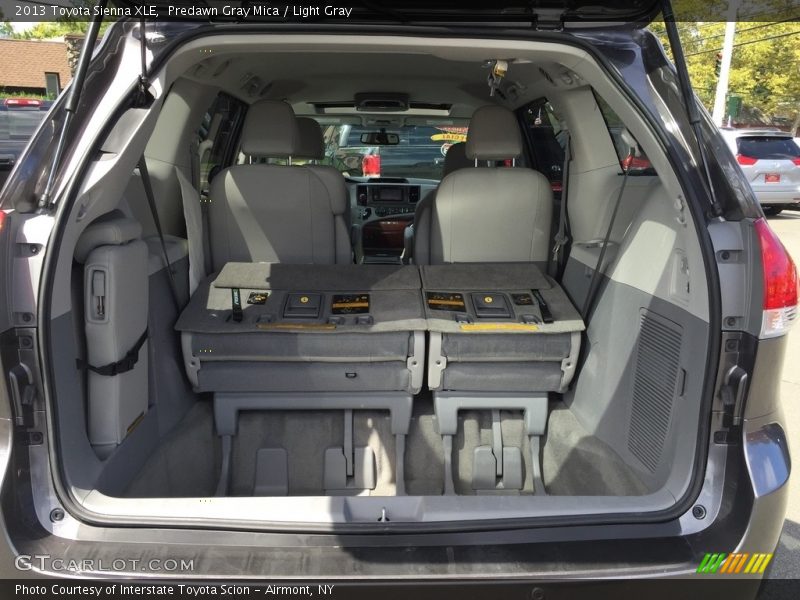 Predawn Gray Mica / Light Gray 2013 Toyota Sienna XLE