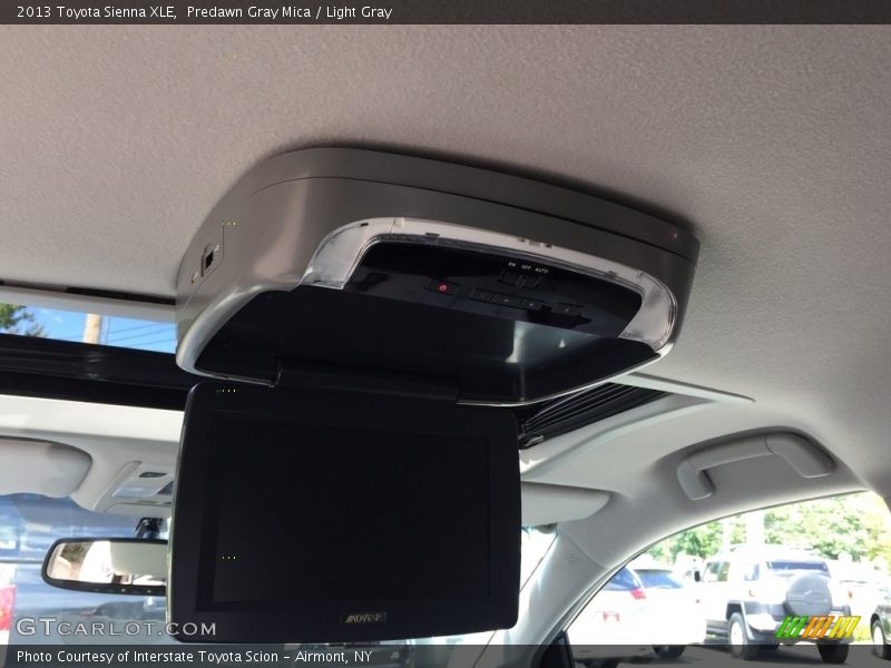 Predawn Gray Mica / Light Gray 2013 Toyota Sienna XLE