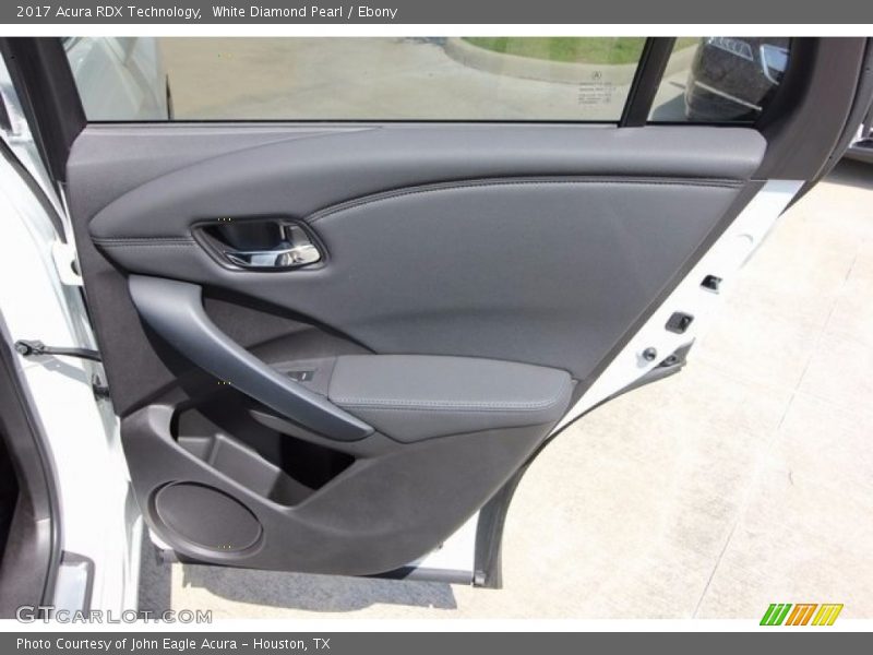 White Diamond Pearl / Ebony 2017 Acura RDX Technology