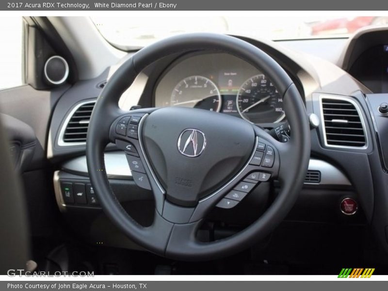 White Diamond Pearl / Ebony 2017 Acura RDX Technology