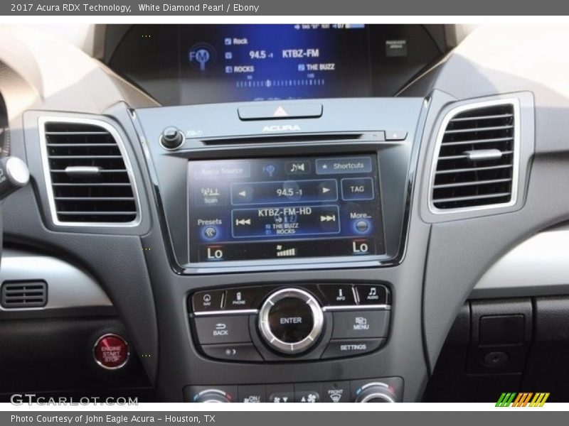 White Diamond Pearl / Ebony 2017 Acura RDX Technology