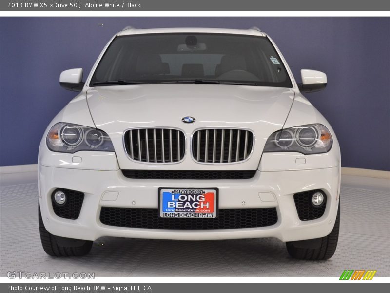 Alpine White / Black 2013 BMW X5 xDrive 50i