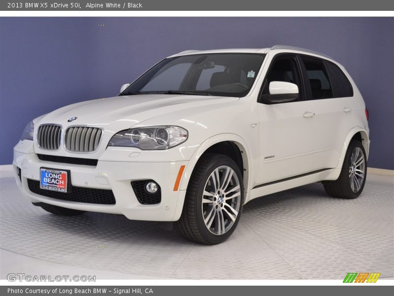 Alpine White / Black 2013 BMW X5 xDrive 50i