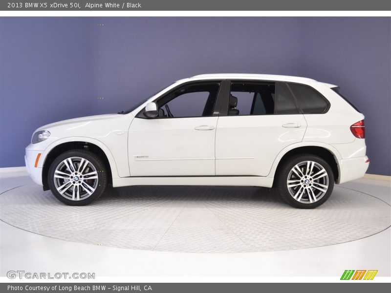 Alpine White / Black 2013 BMW X5 xDrive 50i