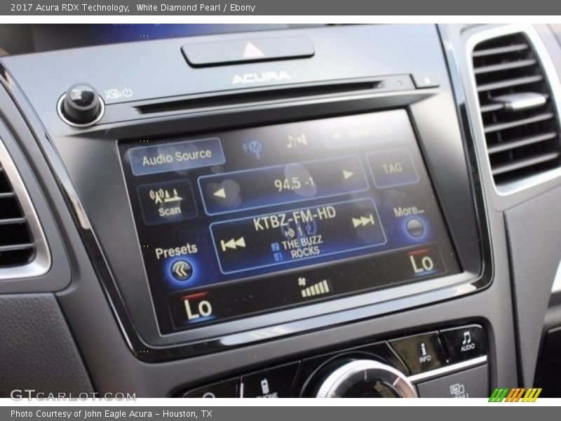 White Diamond Pearl / Ebony 2017 Acura RDX Technology