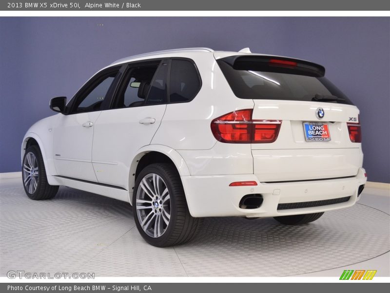 Alpine White / Black 2013 BMW X5 xDrive 50i