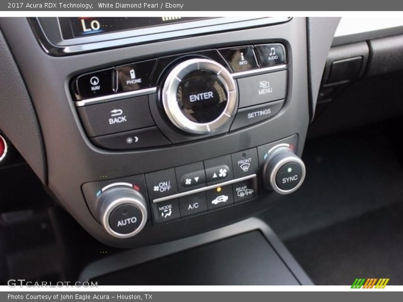 White Diamond Pearl / Ebony 2017 Acura RDX Technology