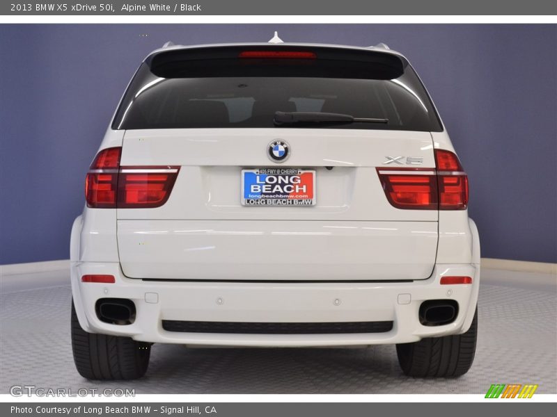 Alpine White / Black 2013 BMW X5 xDrive 50i