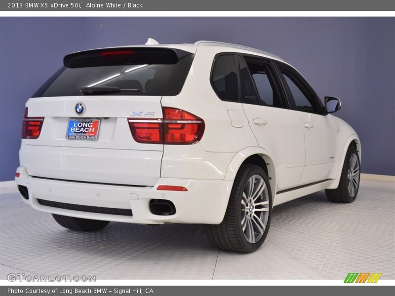 Alpine White / Black 2013 BMW X5 xDrive 50i