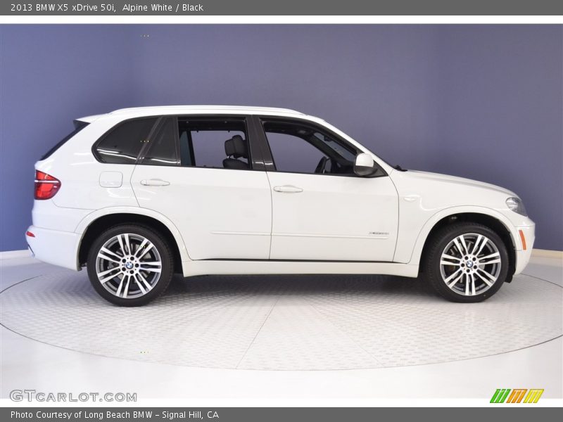 Alpine White / Black 2013 BMW X5 xDrive 50i