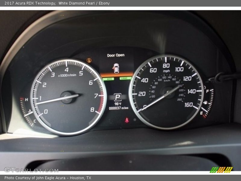 White Diamond Pearl / Ebony 2017 Acura RDX Technology