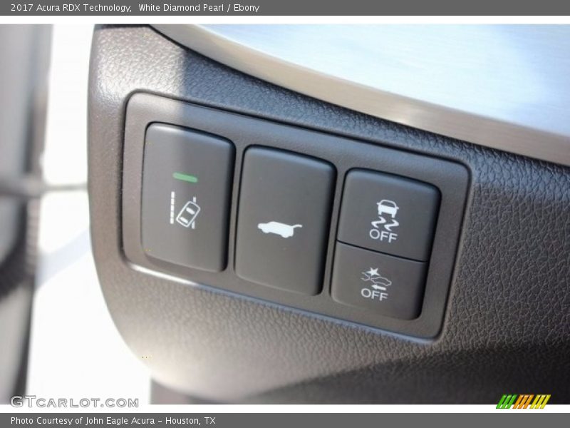 White Diamond Pearl / Ebony 2017 Acura RDX Technology