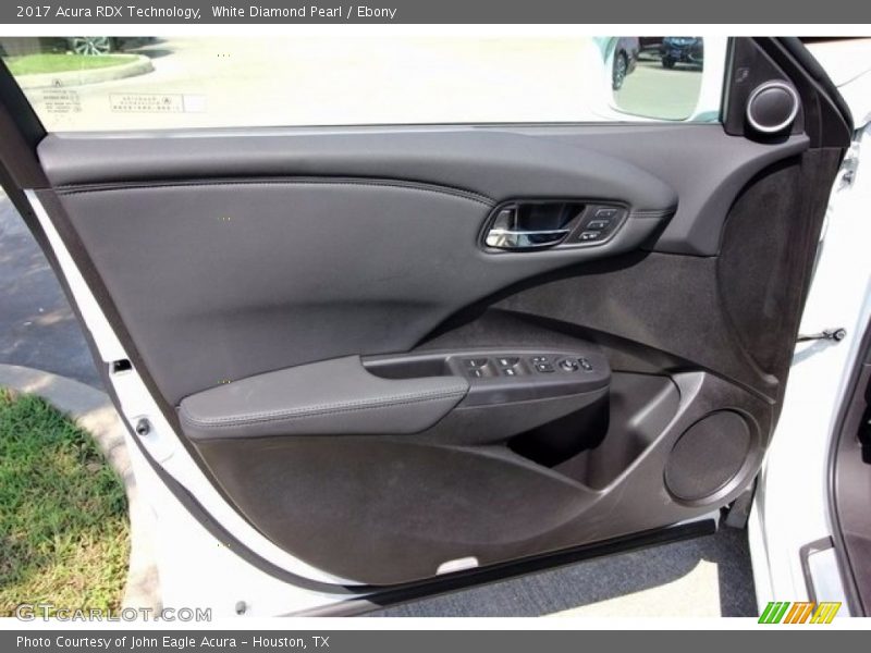 White Diamond Pearl / Ebony 2017 Acura RDX Technology