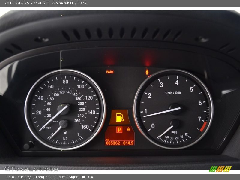 Alpine White / Black 2013 BMW X5 xDrive 50i