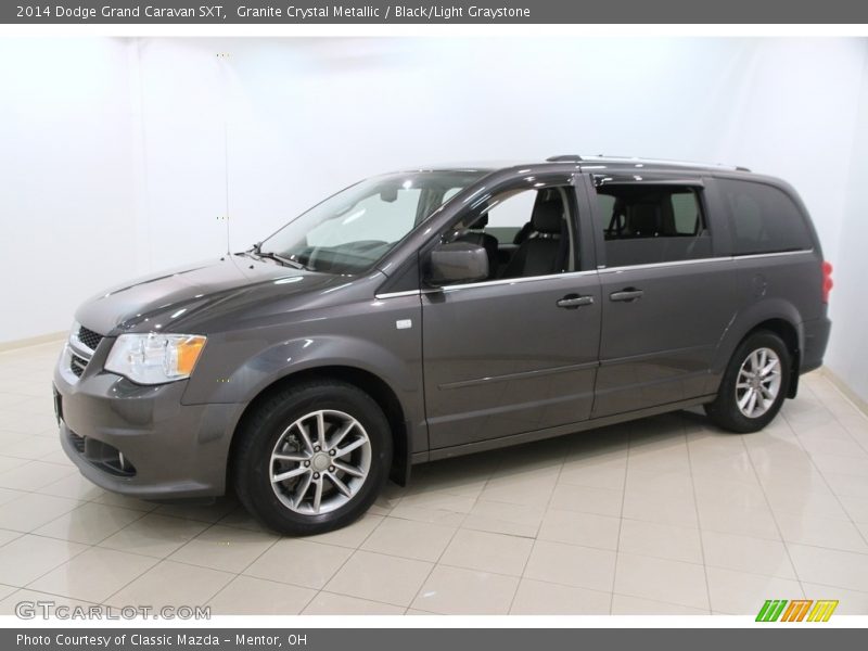 Granite Crystal Metallic / Black/Light Graystone 2014 Dodge Grand Caravan SXT