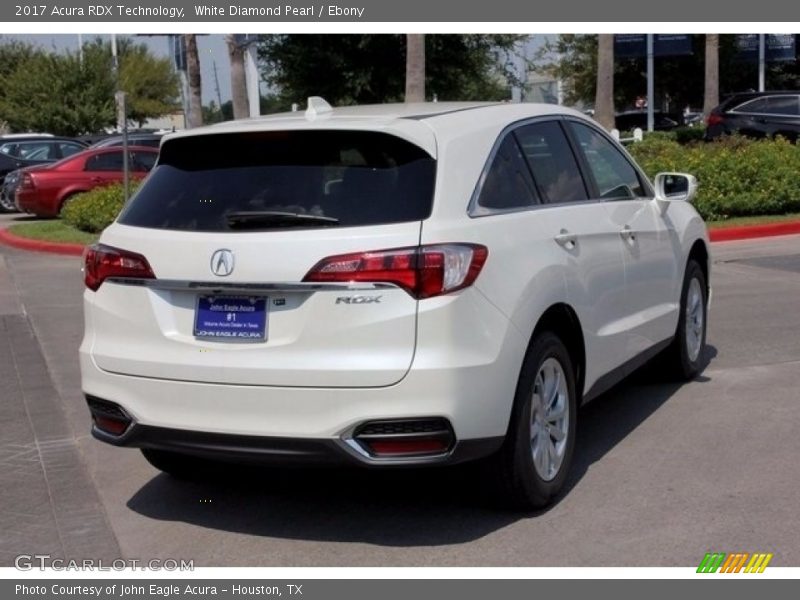 White Diamond Pearl / Ebony 2017 Acura RDX Technology