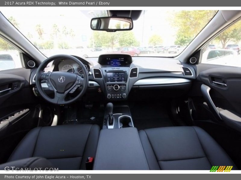 White Diamond Pearl / Ebony 2017 Acura RDX Technology