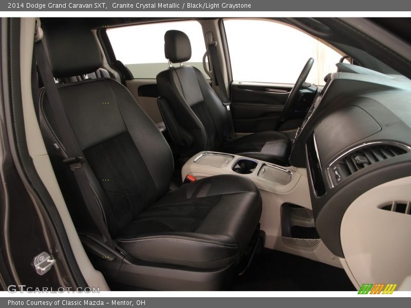 Granite Crystal Metallic / Black/Light Graystone 2014 Dodge Grand Caravan SXT