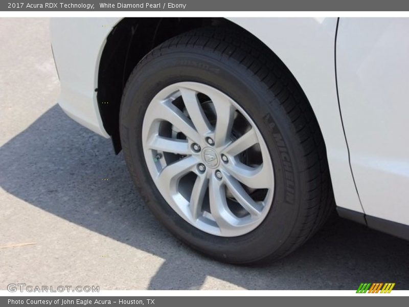 White Diamond Pearl / Ebony 2017 Acura RDX Technology