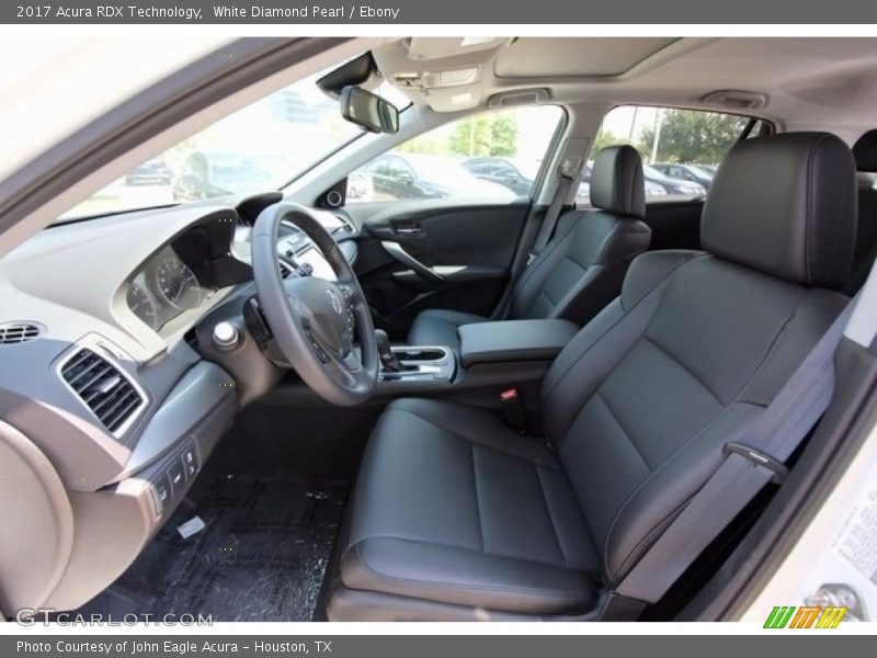White Diamond Pearl / Ebony 2017 Acura RDX Technology