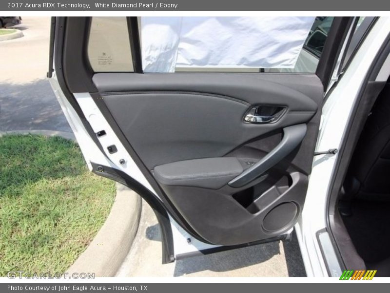 White Diamond Pearl / Ebony 2017 Acura RDX Technology