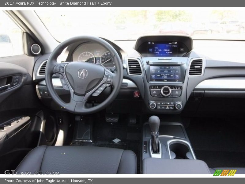 White Diamond Pearl / Ebony 2017 Acura RDX Technology