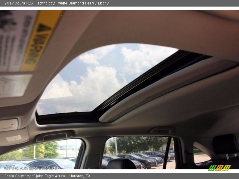 White Diamond Pearl / Ebony 2017 Acura RDX Technology