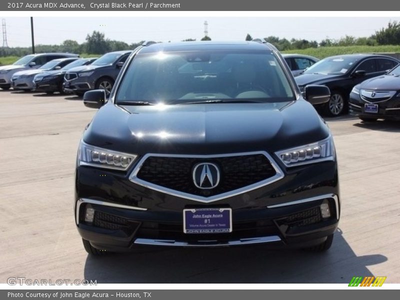 Crystal Black Pearl / Parchment 2017 Acura MDX Advance