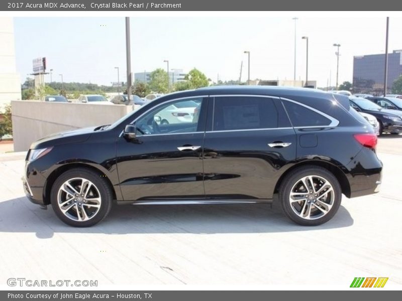 Crystal Black Pearl / Parchment 2017 Acura MDX Advance