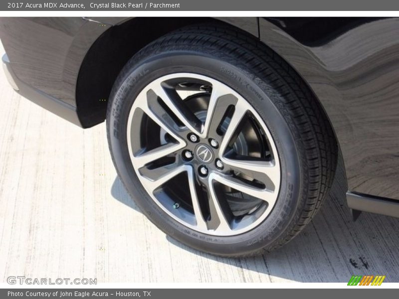 Crystal Black Pearl / Parchment 2017 Acura MDX Advance